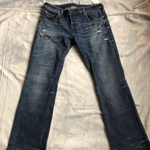 Men's Diesel Zatiny Regular Bootcut Jeans W36 L32